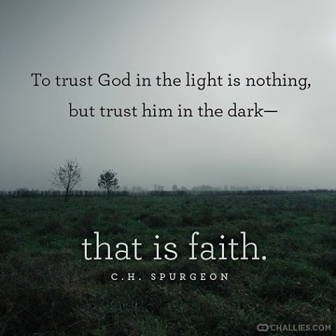 That is faith